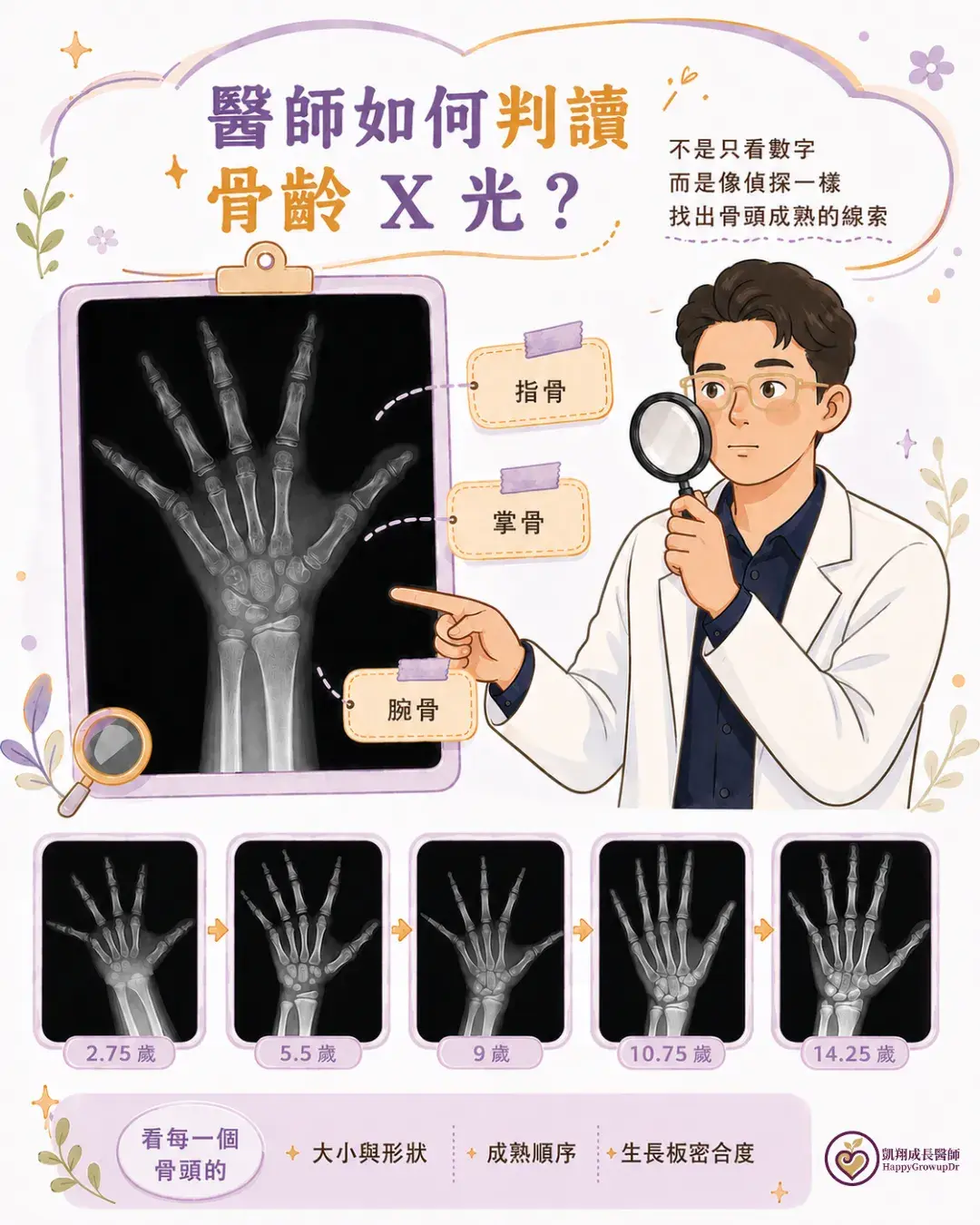 4 Read Bone Age Xray