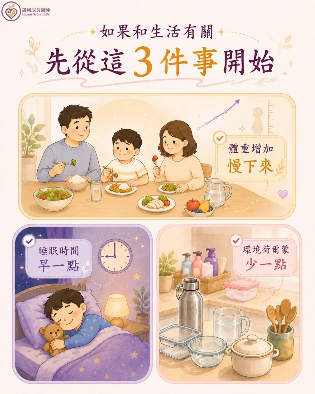 9 Three Daily Actions