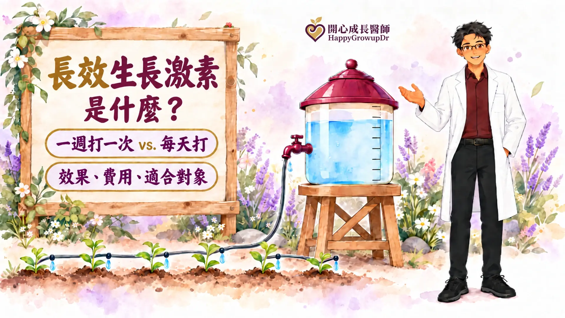 長效生長激素是什麼?一週打一次 vs. 每天打的效果、費用與適合對象